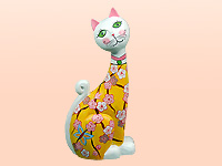 Painted Cat Blooming Cherry Yellow Chocolate